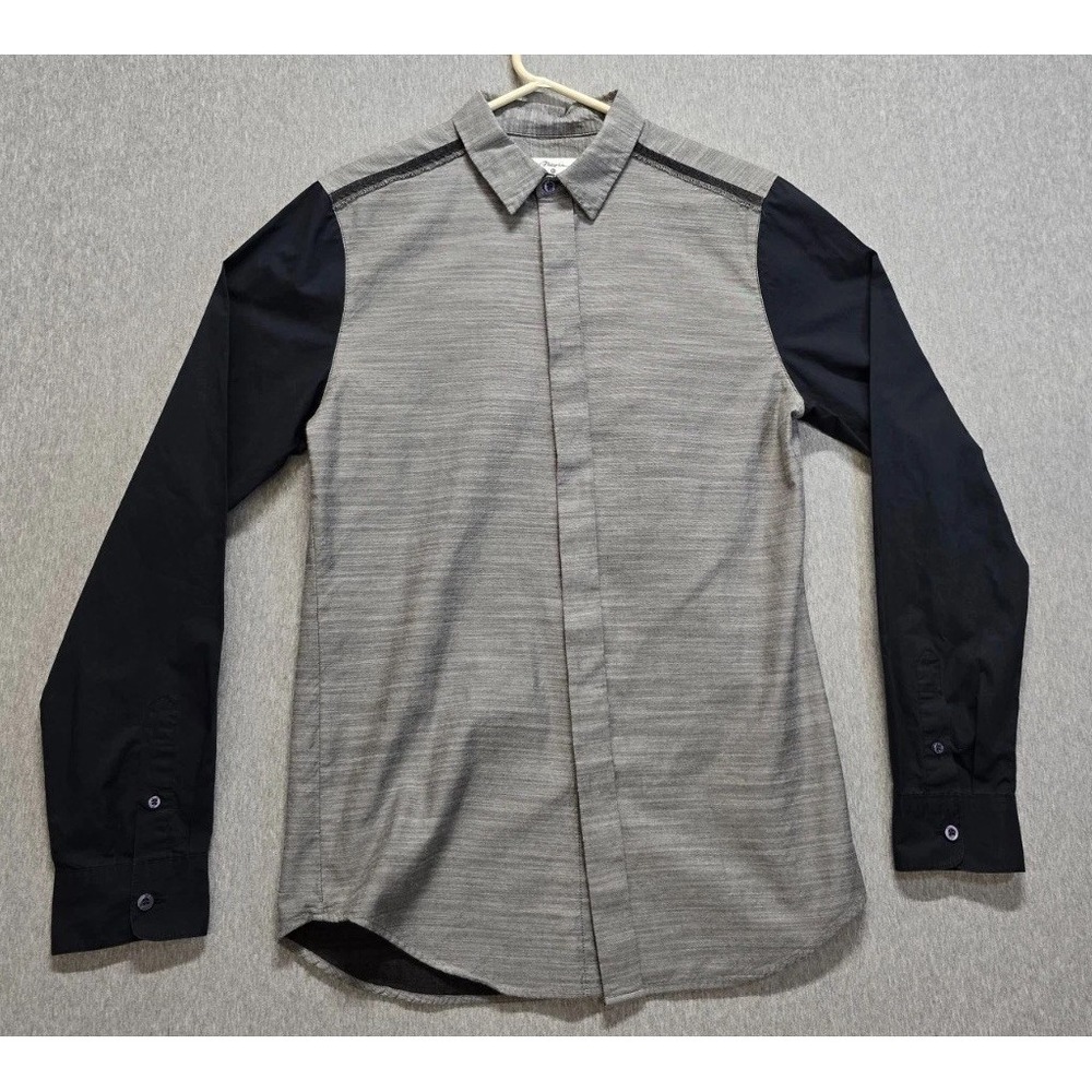 3.1 Phillip Lim X Target Shirt Mens Small Gray Cotton 20th Anniversary Button Up